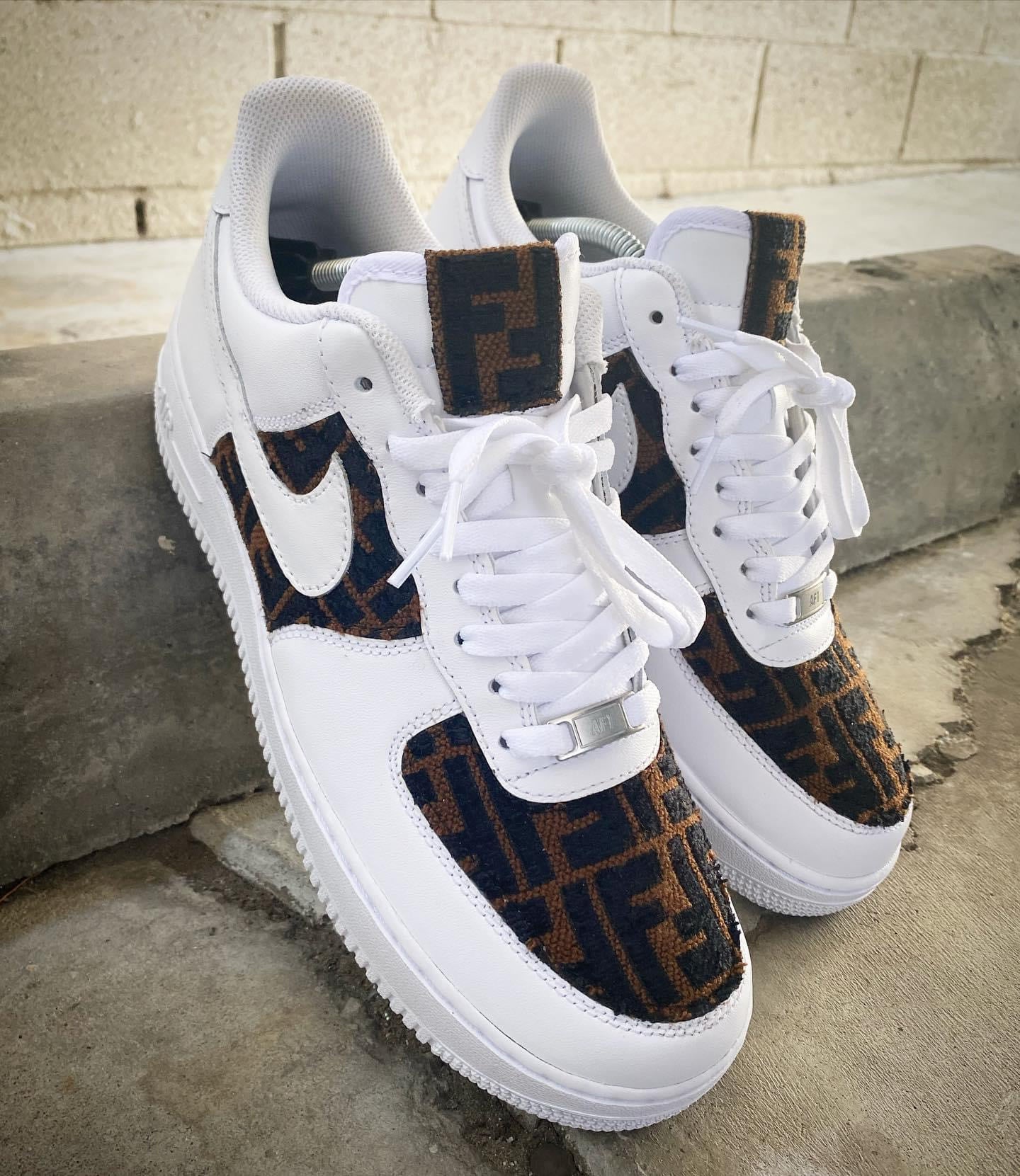 fendi nike air force 1